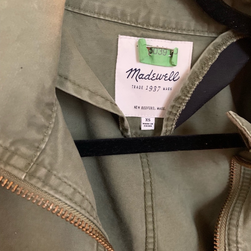 Made well army cargo jacket- just dry cleaned